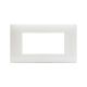 Placca Tecnopolimero Young S44, colore bianco totale - 4 Mod. product photo Photo 01 2XS