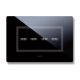 Placca Touch Vetro, S44 colore nero assoluto 4 comandi, 4 Mod. product photo Photo 01 2XS