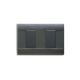 Placca sabbiata in tecnopolimero colore grigio noir 2 Mod. separati product photo Photo 01 2XS