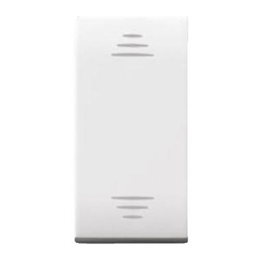 Interruttore con gemma. Domus S44. colore RAL 9010. 1P 16AX illuminabile  finitura lucida  1 Mod. product photo Photo 01 3XL