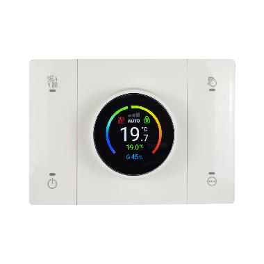 CRONOTERMOSTATO SMART CONNESSO T44 CON RILEVAZIONE DELL'UMIDITA' AMBIENTE  BIANCO DOMUS product photo Photo 01 3XL