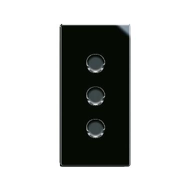 Presa standard italiano. Life S44. colore Nero. P11 2P+T 10A 250V  finitura lucida  1 Mod. product photo Photo 01 3XL