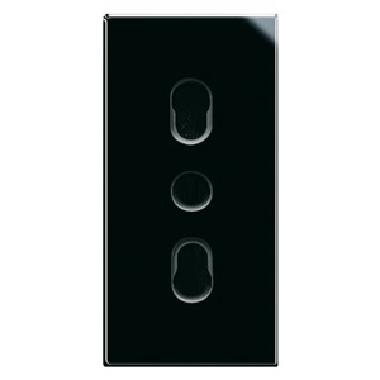 Presa bipasso Life S44. colore Nero. 2P+T 10/16A 250V  finitura lucida  1 Mod. product photo Photo 01 3XL