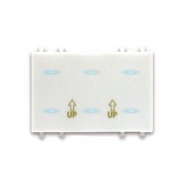 Tastiera Touch. S44. 6 rele'1P NA 2A  alimentazione 230V. a scomparsa  3 Mod. product photo Photo 01 3XL