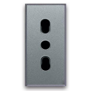 PRESA BIPASSO 2P+T 10/16A ALLUM. 1M product photo Photo 01 3XL