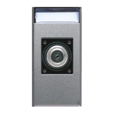 Presa TV/SAT femmina tipo F. Allumia S44. colore Grigio Tech finitura lucida  1 Mod. product photo Photo 01 3XL