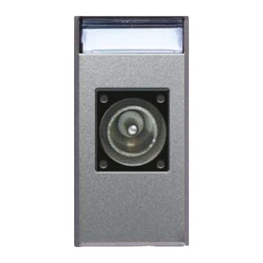 Presa TV/SAT maschio. Allumia S44. colore Grigio Tech finitura lucida  1 Mod. product photo Photo 01 3XL