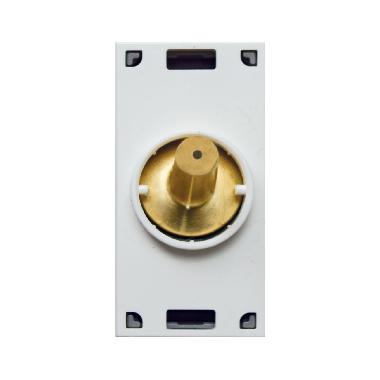 DEVIATORE LEVETTA. SERIE NEW STYLE S44. COLORE ORO FINITURA SATINATA  1P 10AX 250V  ILLUMINABILE  1  MOD. product photo Photo 01 3XL