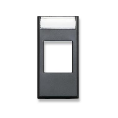 Adattatore per connettori RJ45. Tekla S44 colore grigio Tekla  finitura opaca  1 Mod. product photo Photo 01 3XL