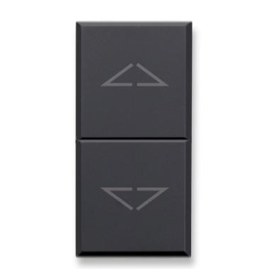 Commutatore stabile. Tekla S44. colore grigio Tekla. 1P 10AX 250V  finitura opaca  1 Mod. product photo Photo 01 3XL