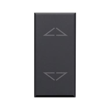 Commutatore a bascula. Tekla S44. colore grigio Tekla. 1P 10AX 250V  finitura opaca  1 Mod. product photo Photo 01 3XL