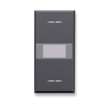 Tasto intercambiabile. due funzioni con gemma illuminabile  Tekla  1 Mod. S44 product photo Photo 01 3XL