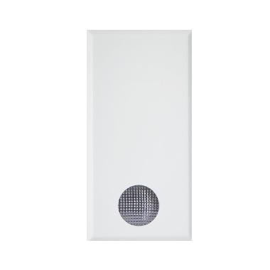 PULSANTE CON GEMMA LUMINOSA. WHITEK S44. NA 1P 10A ILLUMINABILE COLORE BIANCO  FINITURA OPACA  1 MOD. product photo Photo 01 3XL