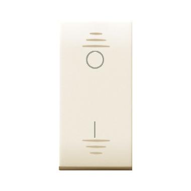 Interruttore con gemma. Class S44. colore RAL 1013. 2P 16AX illuminabile  finitura lucida  1 Mod. product photo Photo 01 3XL