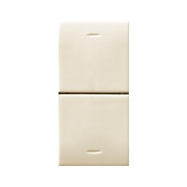 Doppio pulsante. Class S44. colore RAL 1013.  1P NA+1P NA 10A 250v  finitura lucida  1 Mod. product photo Photo 01 3XL