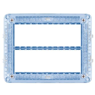 Supporto con viti S44. per scatole quadrata. 6+6 Mod product photo Photo 01 3XL