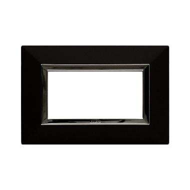 Placca Zama. S44 colore grigio tekla. con cornicetta  4 Mod. product photo Photo 01 3XL