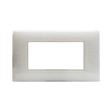 Placca Tecnopolimero Young S44. colore bianco 3D 4 Mod. product photo Photo 01 3XL