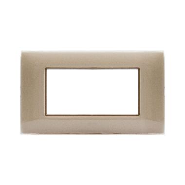 Placca Tecnopolimero Young S44. colore sabbia  4 Mod. product photo Photo 01 3XL