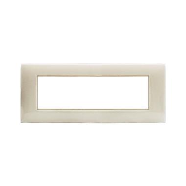 Placca Tecnopolimero Young S44. colore avorio  7 Mod. product photo Photo 01 3XL