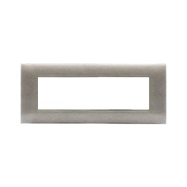 Placca Tecnopolimero Young S44. colore beige spazzolato 3D  7 Mod. product photo Photo 01 3XL