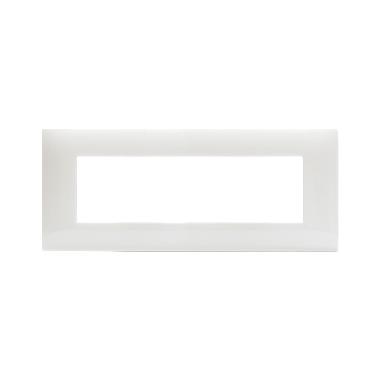 Placca Tecnopolimero Young S44. colore bianco totale  7 Mod. product photo Photo 01 3XL