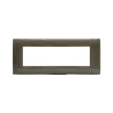 Placca Tecnopolimero Young S44. colore carbon chiaro 3D  7 Mod. product photo Photo 01 3XL