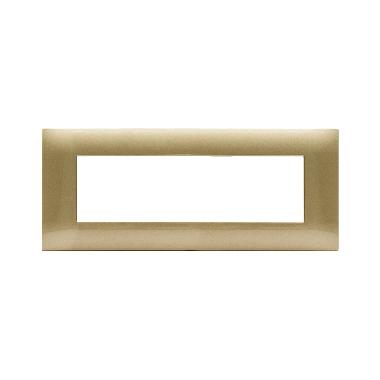 Placca Tecnopolimero Young S44. colore oro  7 Mod. product photo Photo 01 3XL