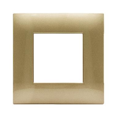 Placca Tecnopolimero Young S44. colore oro  2 Mod. product photo Photo 01 3XL