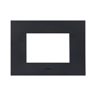 PLACCA TECNOPOLIMERO SMART EASY S44. COLORE GRIGIO TEKLA  FINITURA OPACA  3 MOD. product photo Photo 01 3XL