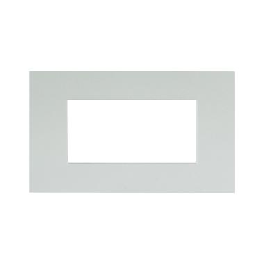 PLACCA TECNOPOLIMERO SMART EASY S44. COLORE BIANCO WHITEK  FINITURA OPACA  4 MOD. product photo Photo 01 3XL