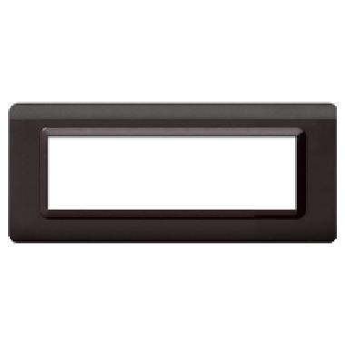 Placca tecnopolimero. S44 colore grigio scuro  7 Mod. product photo Photo 01 3XL