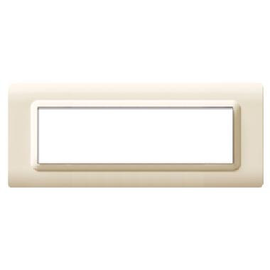 Placca tecnopolimero. S44 colore sabbia  7 Mod. product photo Photo 01 3XL