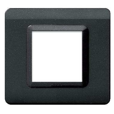 Placca tecnopolimero. S44 colore grigio lucido  2 Mod. product photo Photo 01 3XL