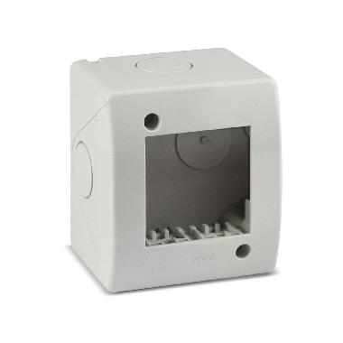 Contenitore autoportante IP40. S44 colore RAL 7035 per minicanali  2 Mod. product photo Photo 01 3XL