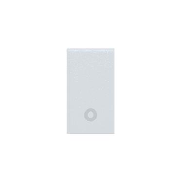 Pulsante RAL S45. colore bianco RAL7035. 1P 10A  finitura lucida  1 Mod. product photo Photo 01 3XL