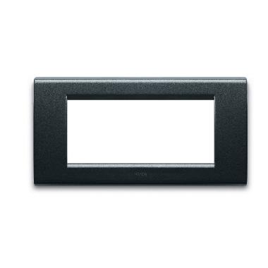 Placca Zama S45. in pressofusione colore grigio scuro metallizzato 4  Mod. product photo Photo 01 3XL