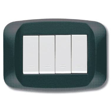 PLACCA BANQ.TECNOP.4M.GRIGIO METAL. product photo Photo 01 3XL