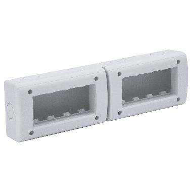 Contenitore autoportanti per tubo IP40 S45. RAL7035 8 Mod. product photo Photo 01 3XL