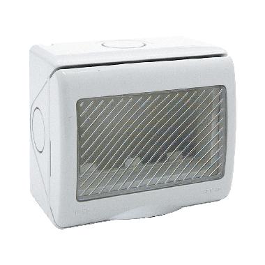 Contenitore autoportante S45. RAL7035 IP55  sportello con membrana cedibile 3 Mod. product photo Photo 01 3XL