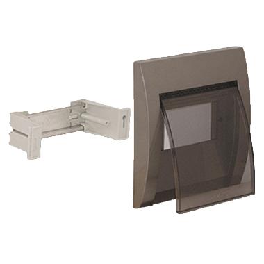 Coperchio IP40 colore grigio metallizzato 5 moduli DIN  per scatole BL05P e BL05CG product photo Photo 01 3XL