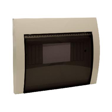 Coperchio IP40 colore bianco blanc 8 moduli DIN  per scatole BL06P e BL06CG product photo Photo 01 3XL