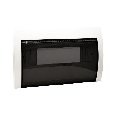 Coperchio IP40 colore bianco domus RAL9010  12 moduli DIN  per scatole BL07P e BL07CG product photo Photo 01 3XL