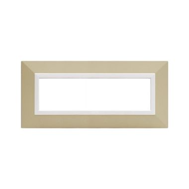 Placca Zama, S44 colore personalizzabile, con cornicetta - 7 Mod. product photo Photo 01 3XL