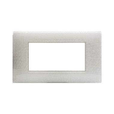Placca Tecnopolimero Young S44, colore bianco 3D 4 Mod. product photo Photo 01 3XL