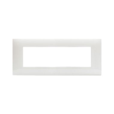 Placca Tecnopolimero Young S44, colore bianco totale - 7 Mod. product photo Photo 01 3XL