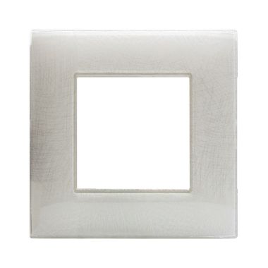 Placca Tecnopolimero Young S44, colore bianco 3D - 2 Mod. product photo Photo 01 3XL