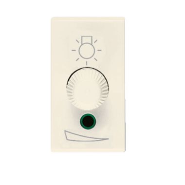 Variatore luminosita'Blanc S45 colore RAL 1013, con deviatore incorporato, 100-500W - 1 Mod. product photo Photo 01 3XL