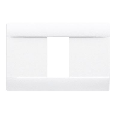 Placca Ral S45, lucida in tecnopolimero colore bianco banquise 1  Mod. product photo Photo 01 3XL