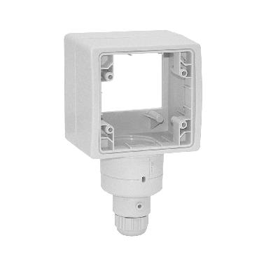 Box testapalo. S45 2 fronte IP55  installabile su palo BG100 product photo Photo 01 3XL
